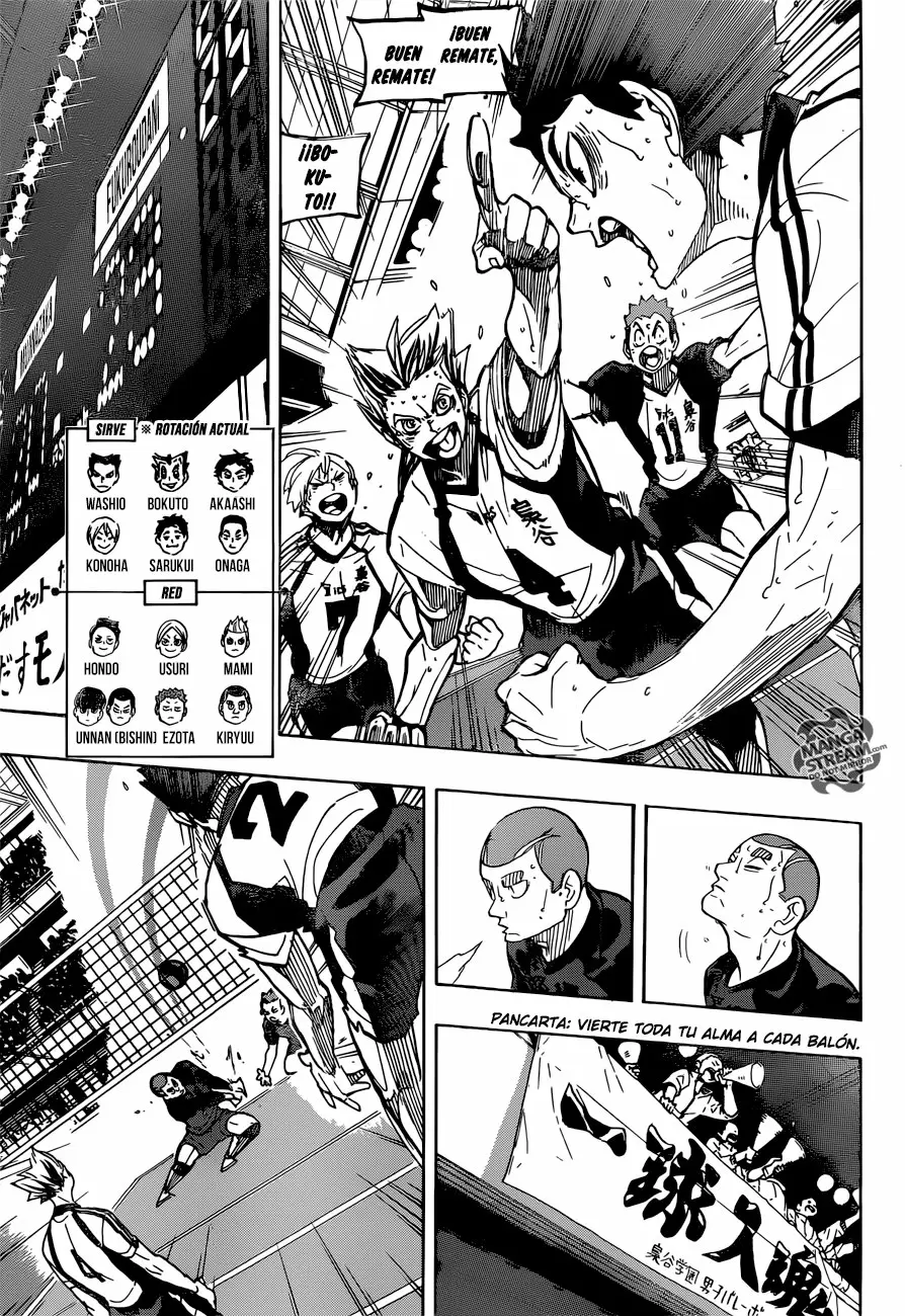 Haikyuu!! capítulo 337, página 5