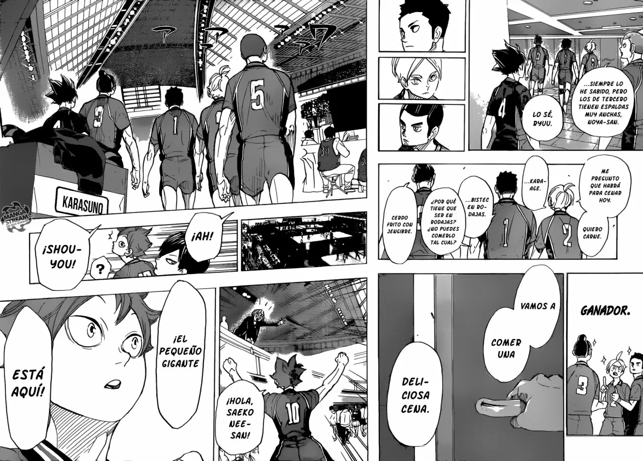 Haikyuu!! capítulo 338, página 15