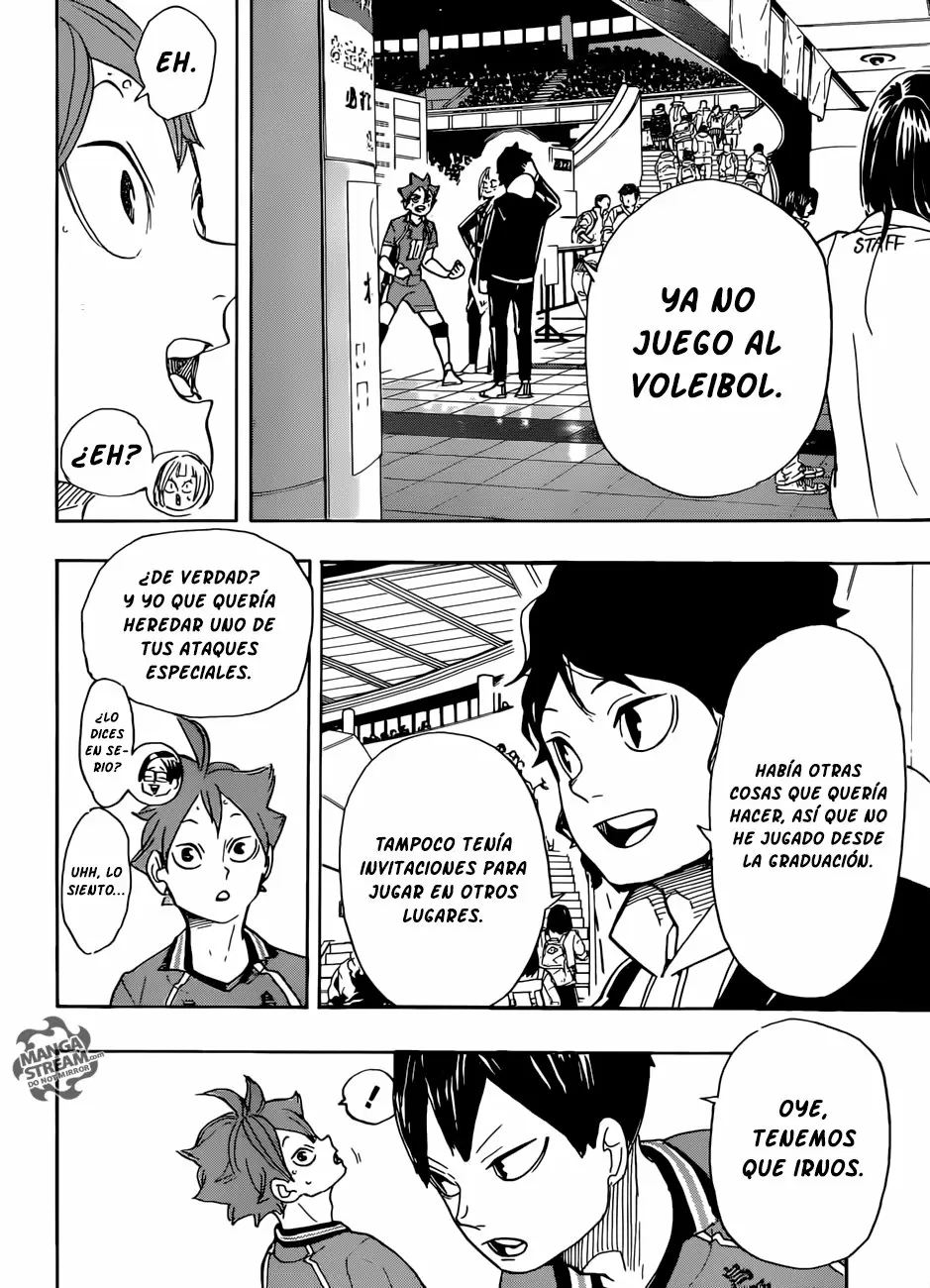 Haikyuu!! capítulo 338, página 18