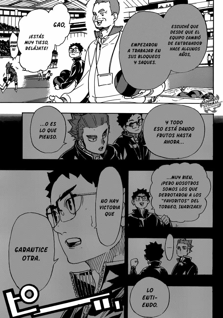 Haikyuu!! capítulo 339, página 8