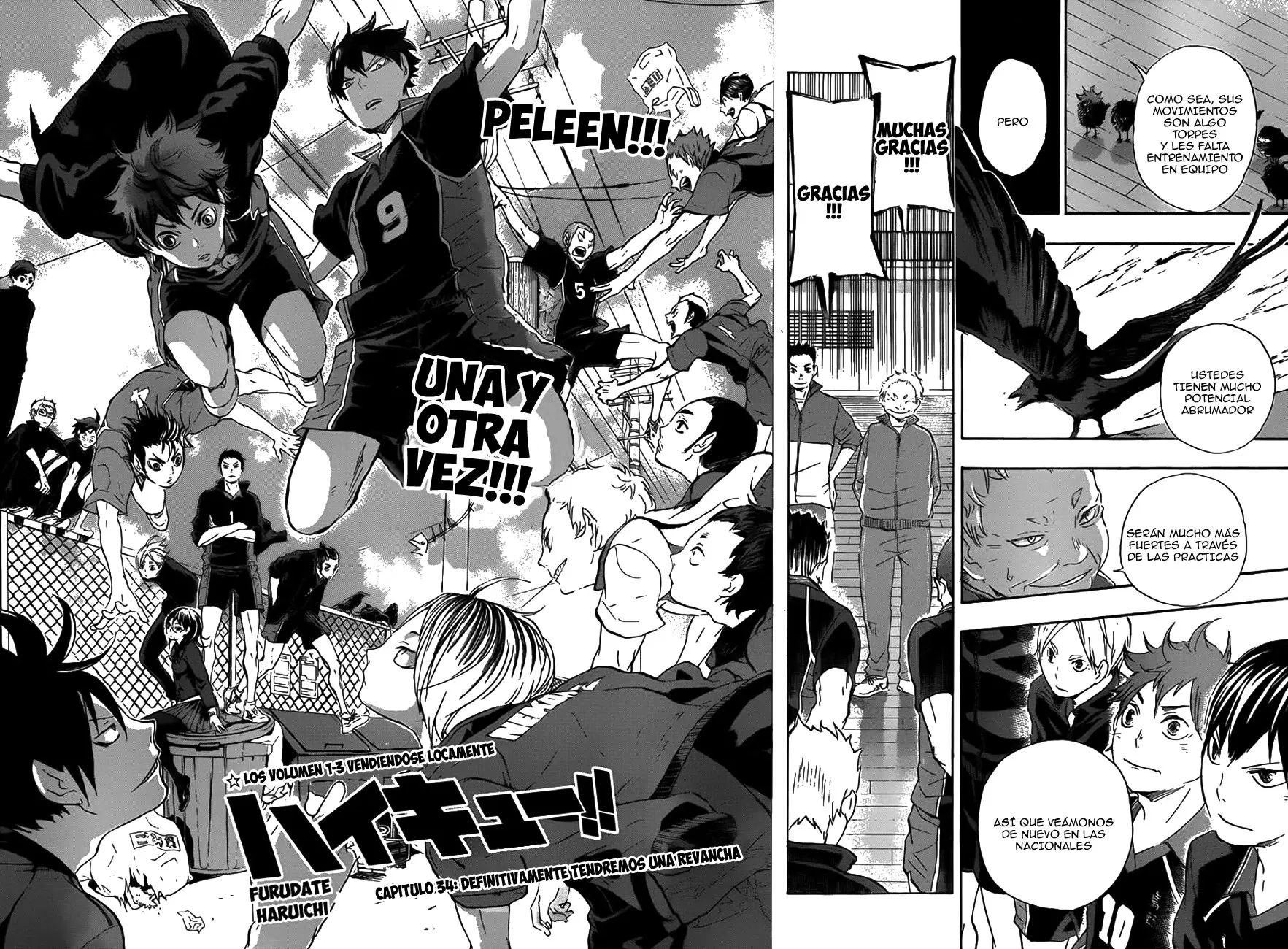 Haikyuu!! capítulo 34, página 3