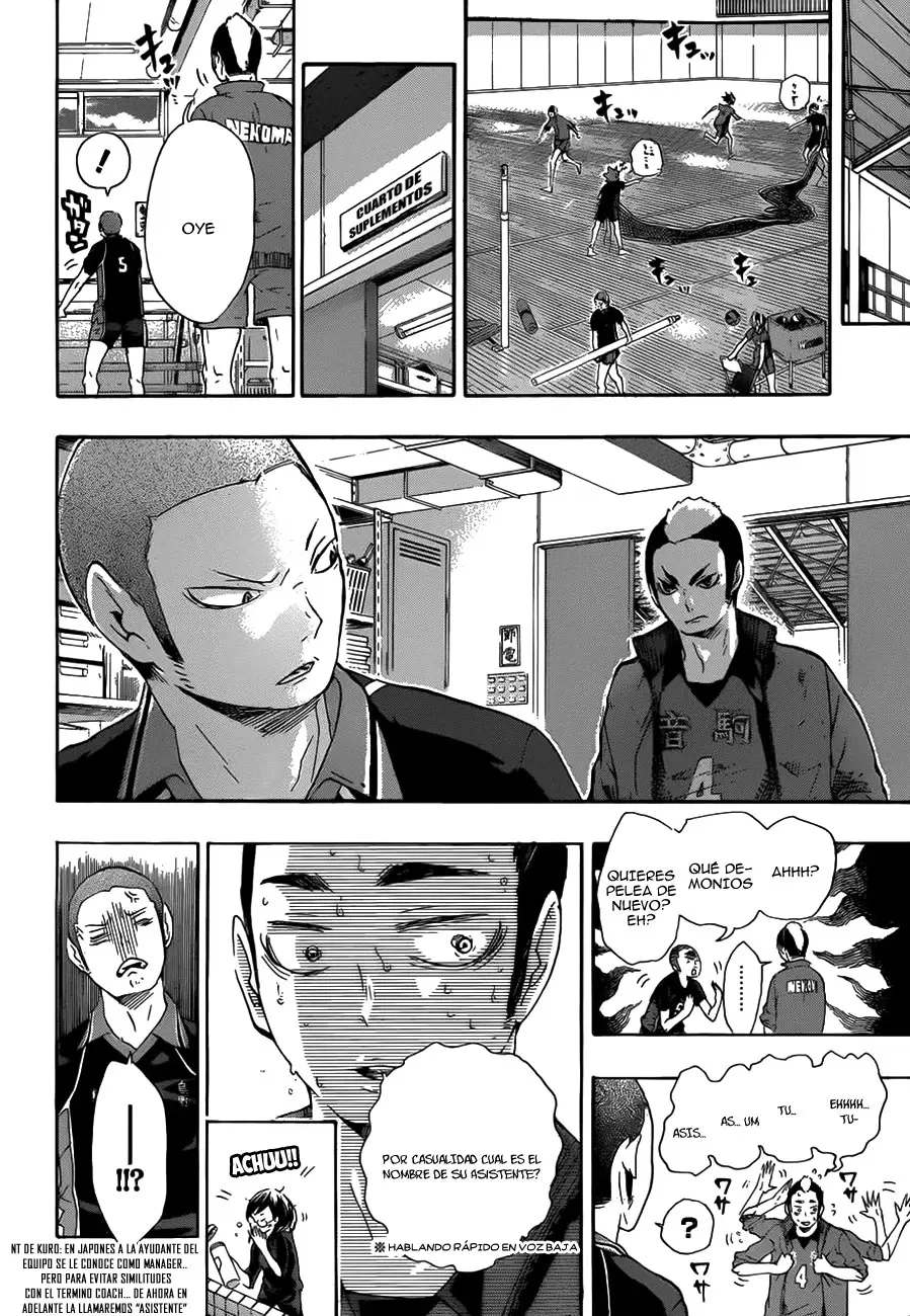 Haikyuu!! capítulo 34, página 4