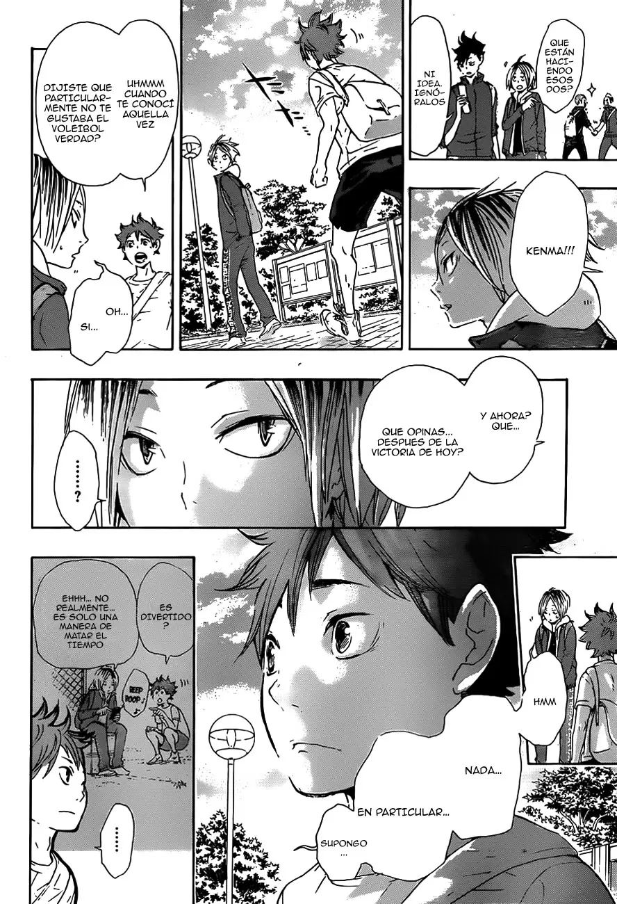 Haikyuu!! capítulo 34, página 14