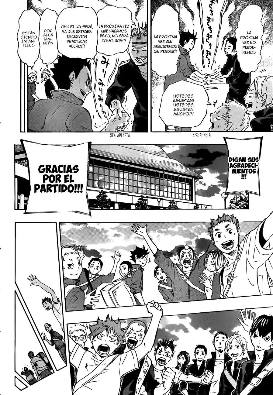 Haikyuu!! capítulo 34, página 16