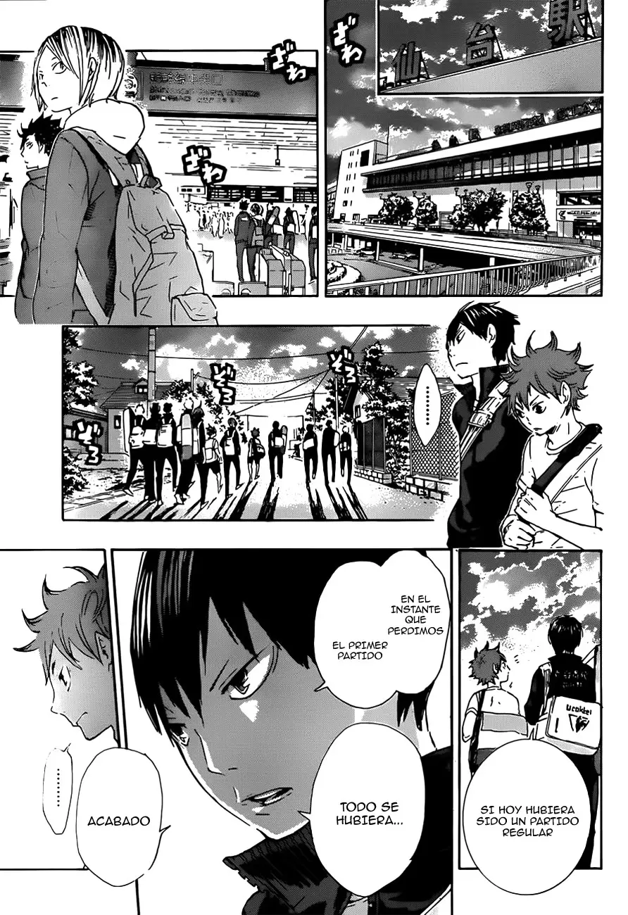 Haikyuu!! capítulo 34, página 17