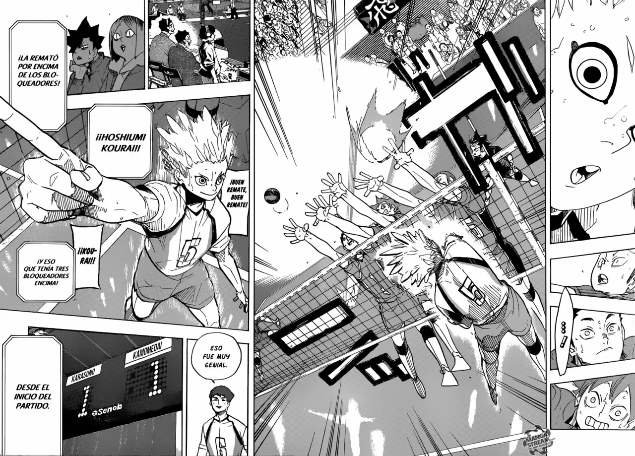 Haikyuu!! capítulo 340, página 8