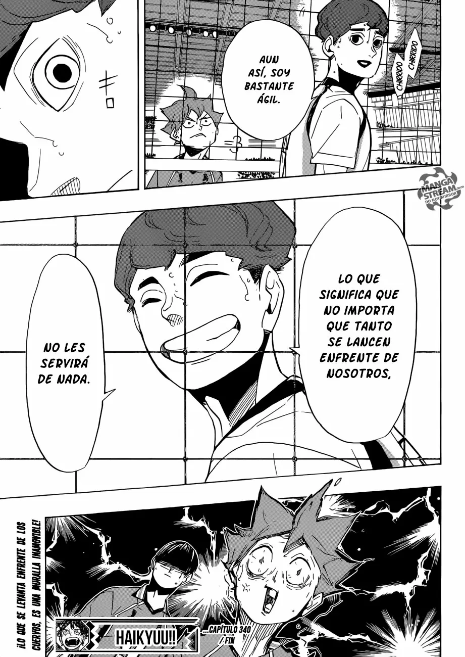 Haikyuu!! capítulo 340, página 16
