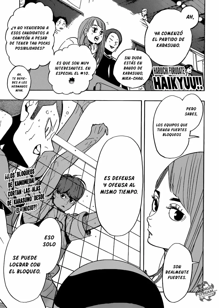 Haikyuu!! capítulo 341, página 2