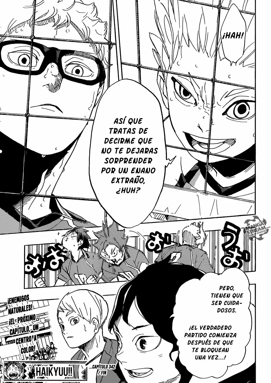 Haikyuu!! capítulo 342, página 18