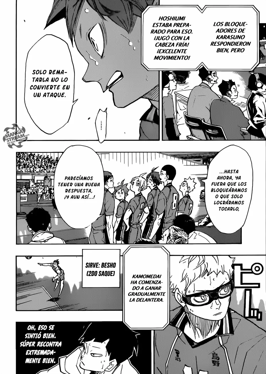 Haikyuu!! capítulo 345, página 8