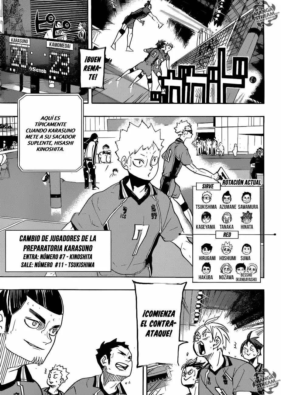 Haikyuu!! capítulo 345, página 11