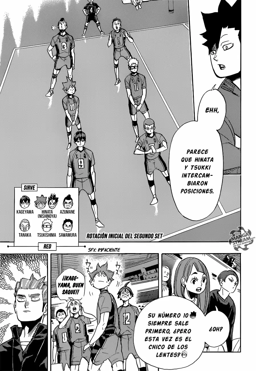 Haikyuu!! capítulo 346, página 18