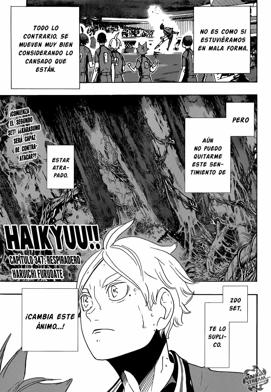Haikyuu!! capítulo 347, página 2