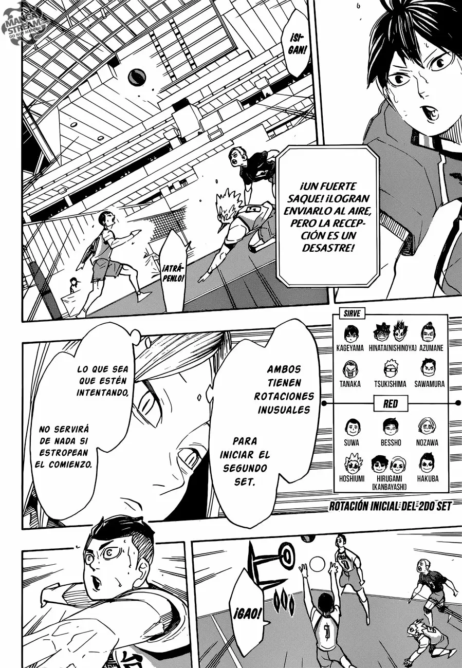 Haikyuu!! capítulo 347, página 3