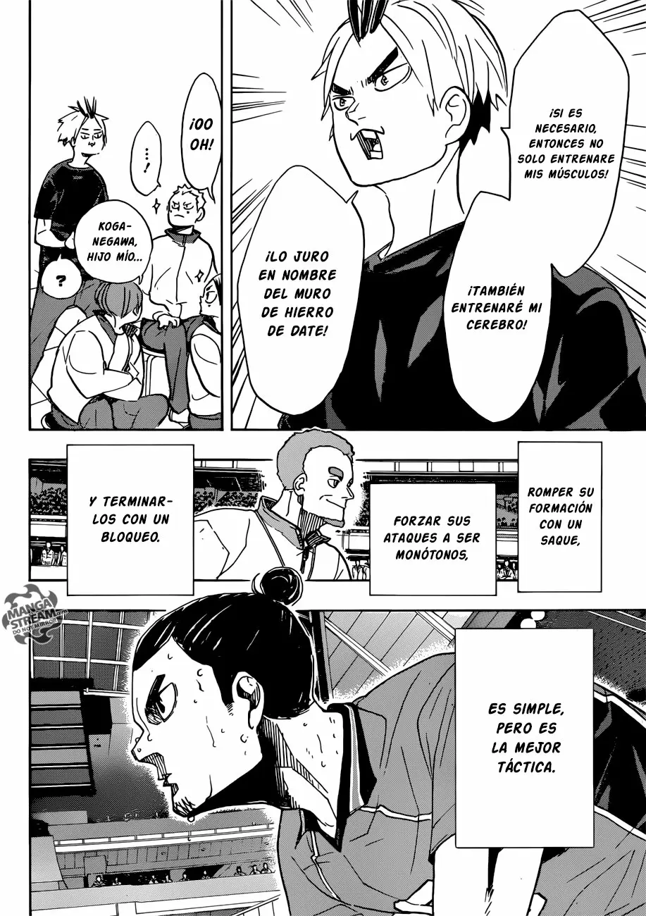 Haikyuu!! capítulo 349, página 3