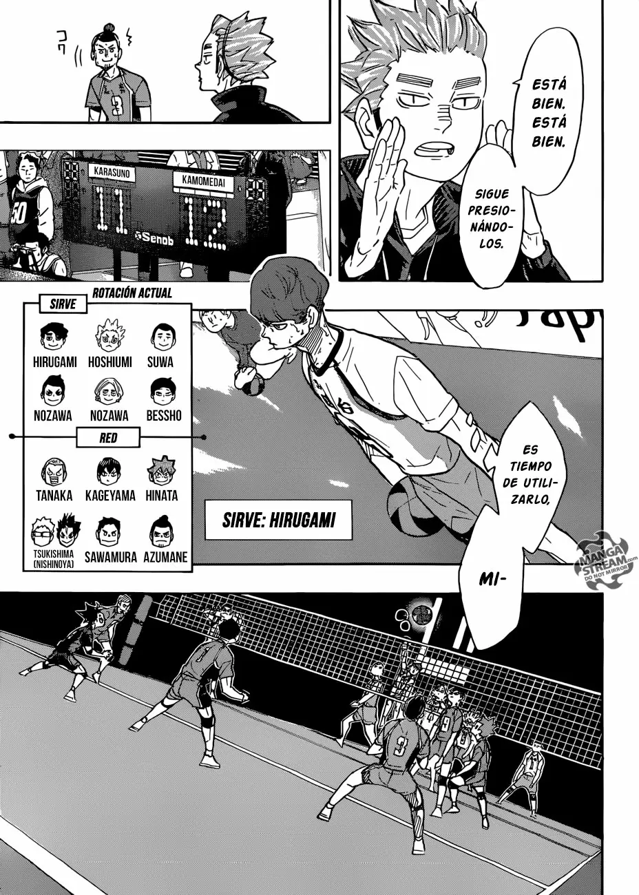 Haikyuu!! capítulo 349, página 12