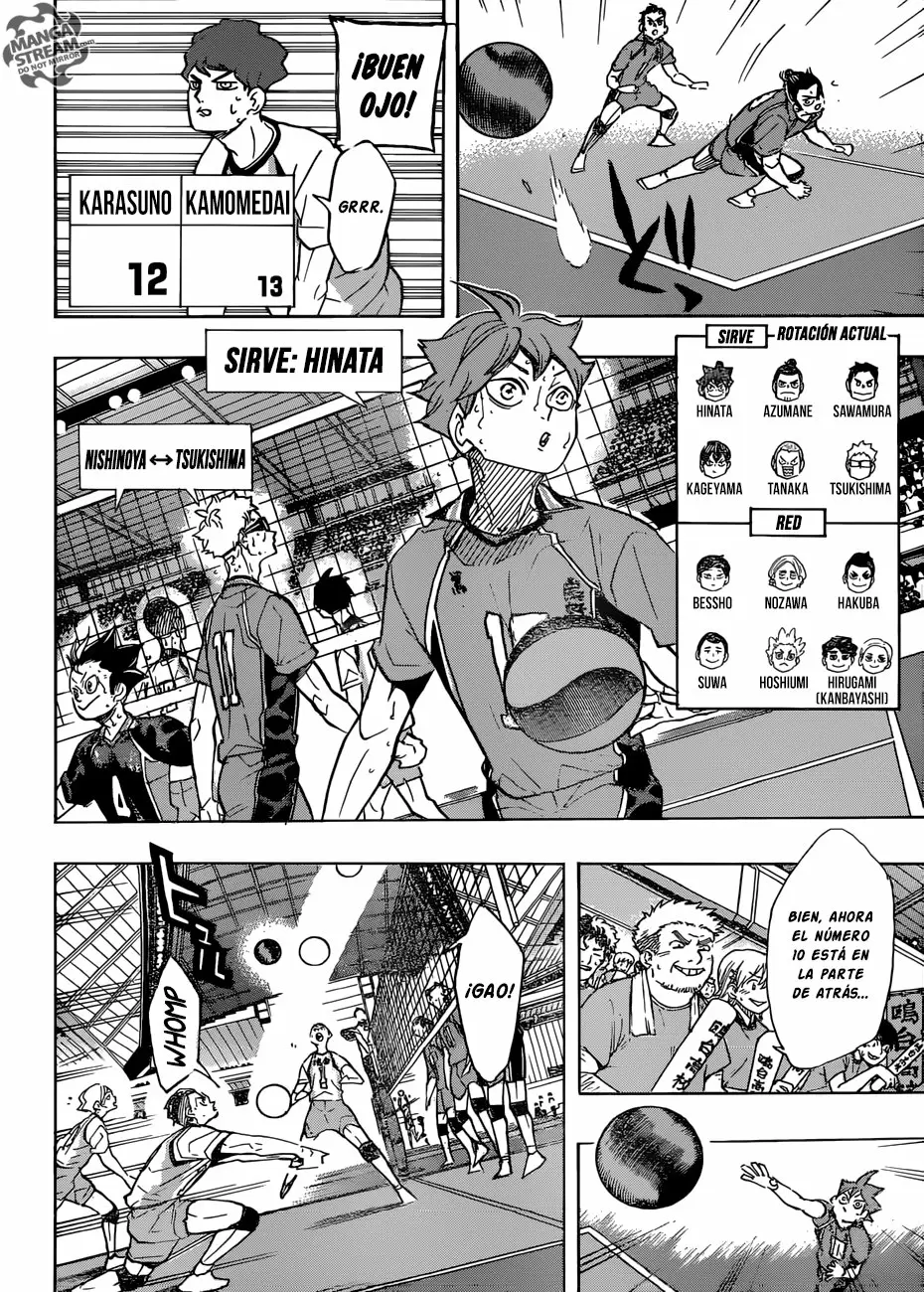 Haikyuu!! capítulo 349, página 17