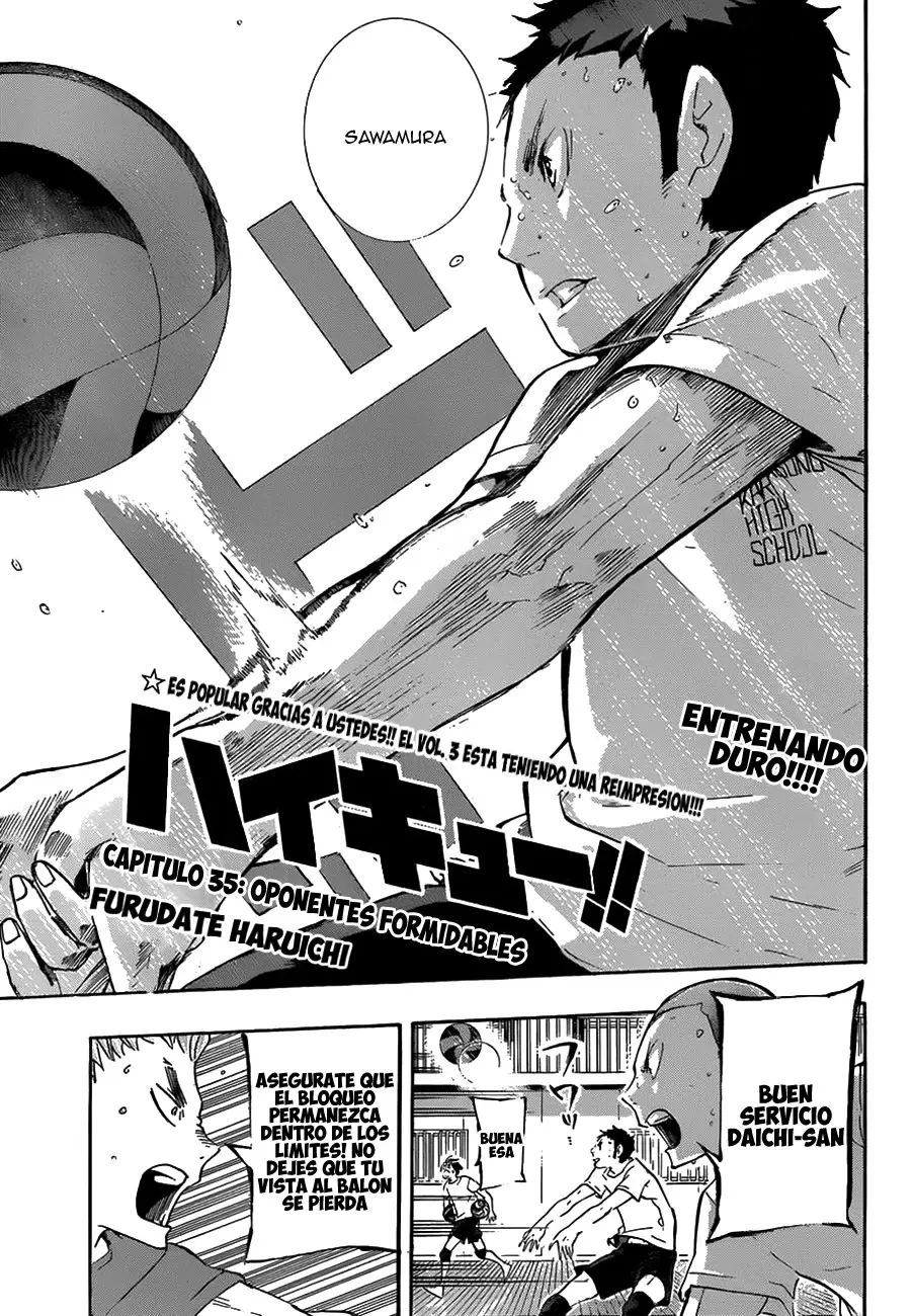 Haikyuu!! capítulo 35, página 10