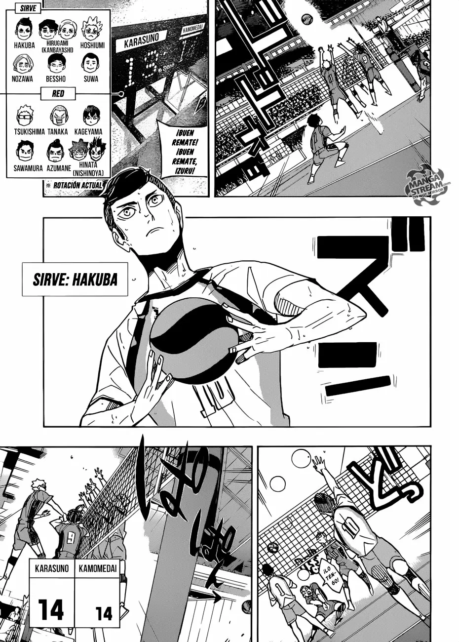 Haikyuu!! capítulo 350, página 4