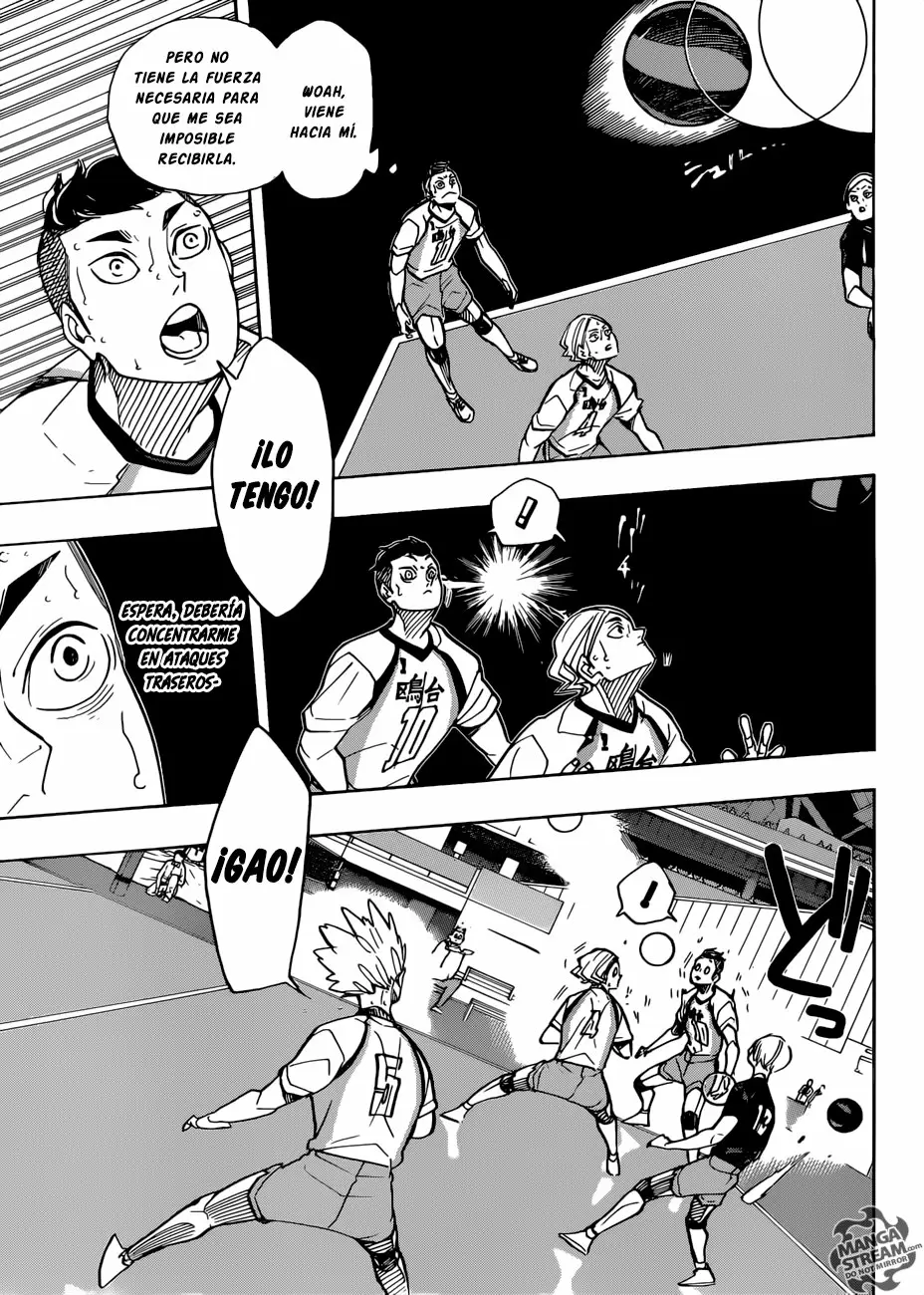 Haikyuu!! capítulo 350, página 8