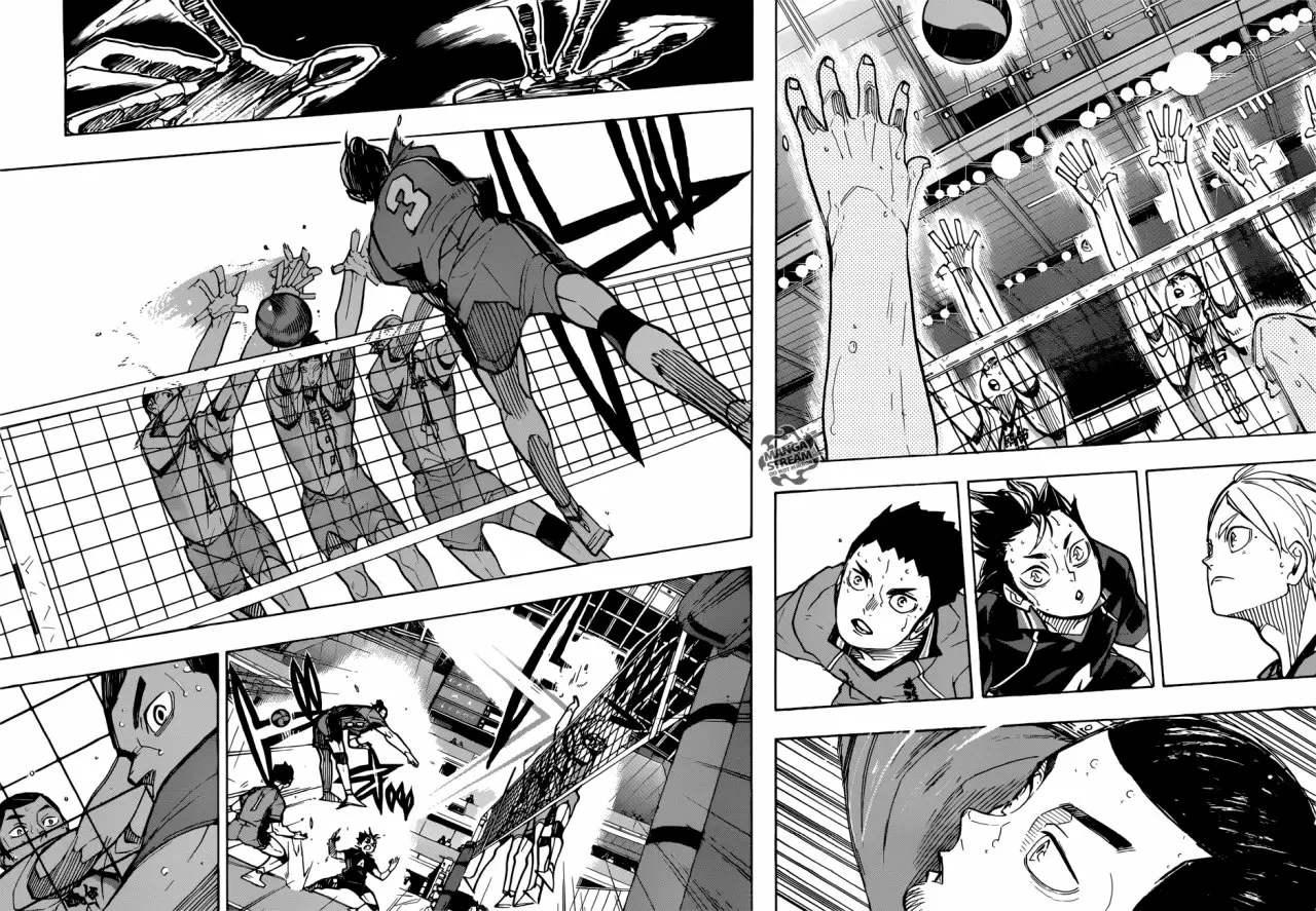 Haikyuu!! capítulo 350, página 17