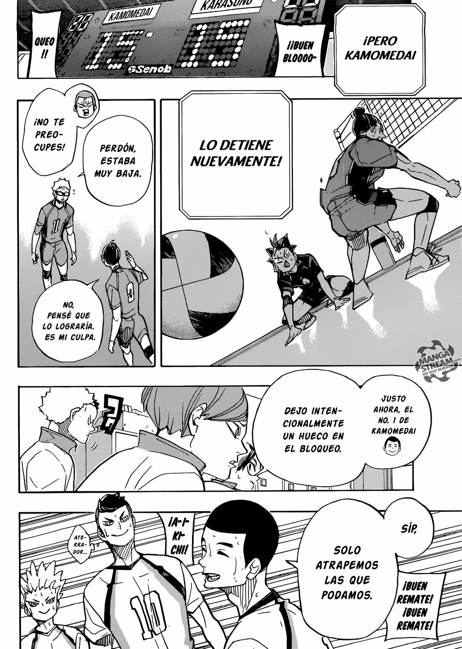 Haikyuu!! capítulo 350, página 18