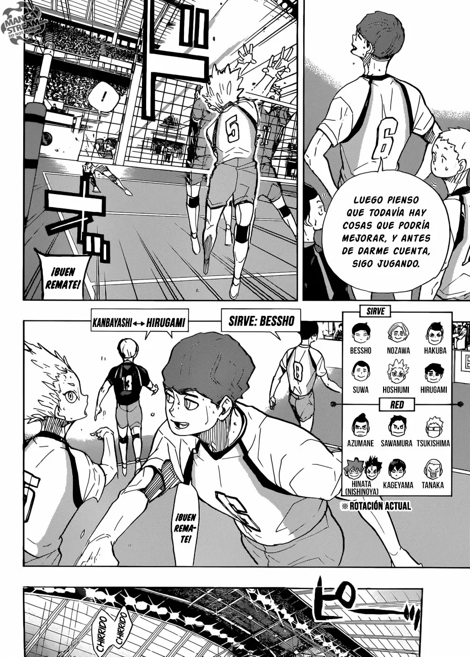 Haikyuu!! capítulo 351, página 14