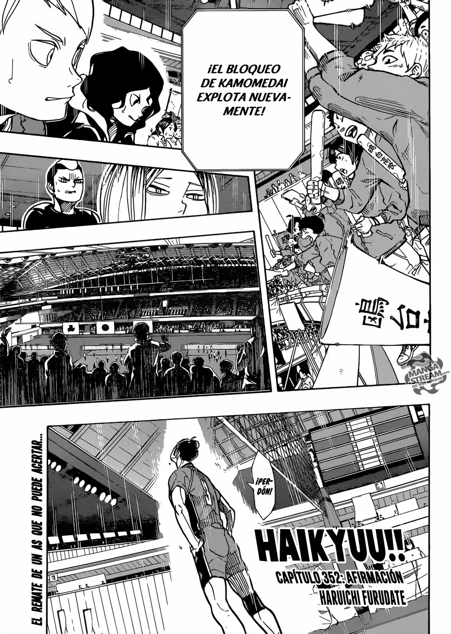 Haikyuu!! capítulo 352, página 2