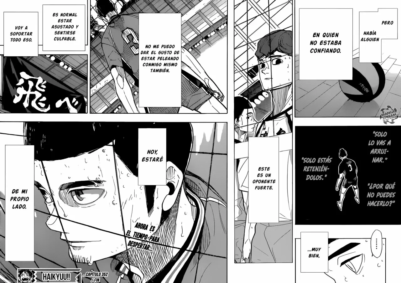 Haikyuu!! capítulo 352, página 17
