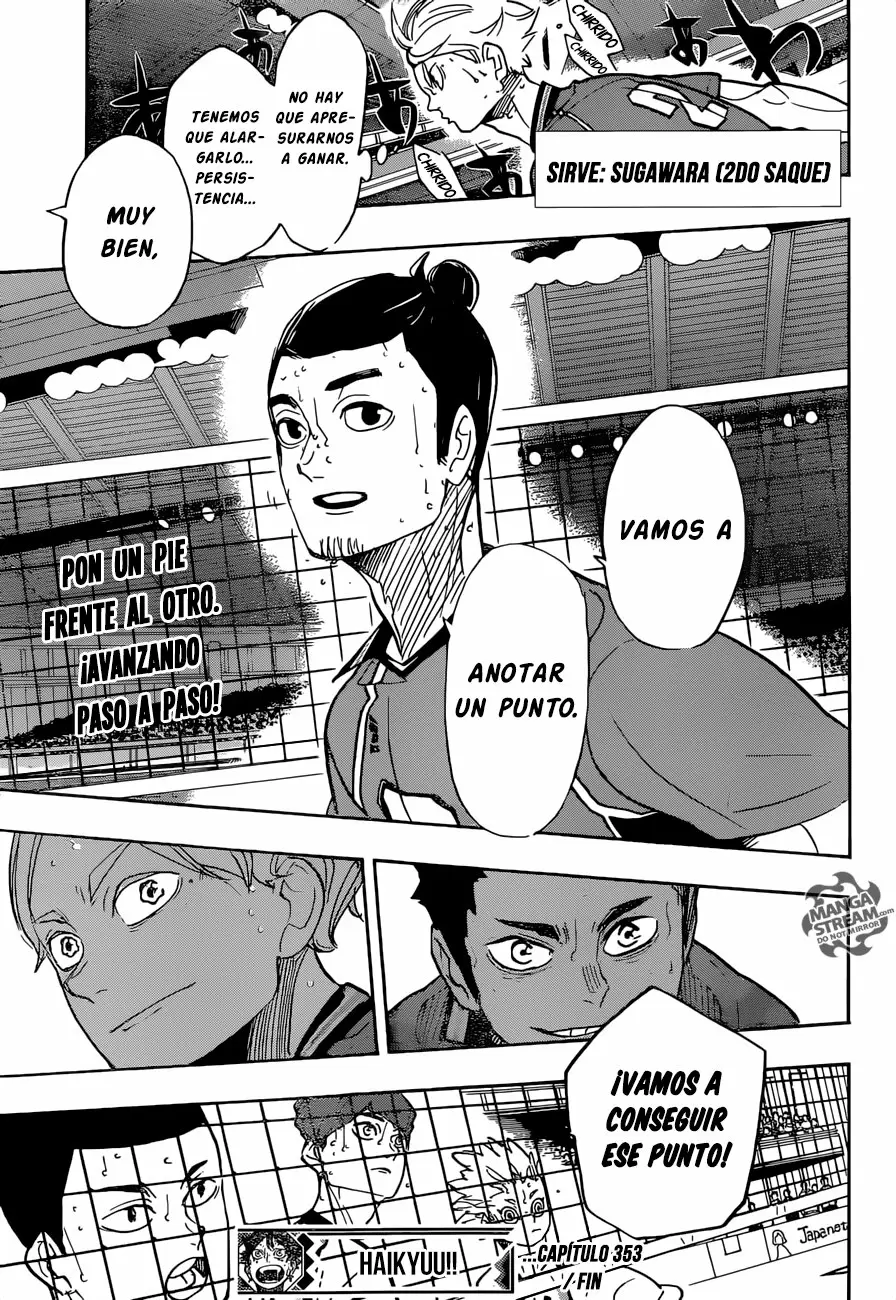 Haikyuu!! capítulo 353, página 18