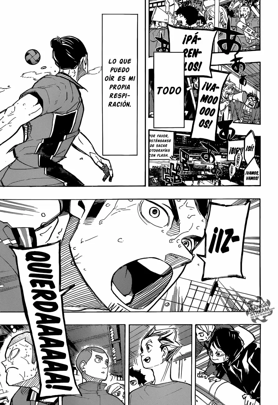 Haikyuu!! capítulo 354, página 15