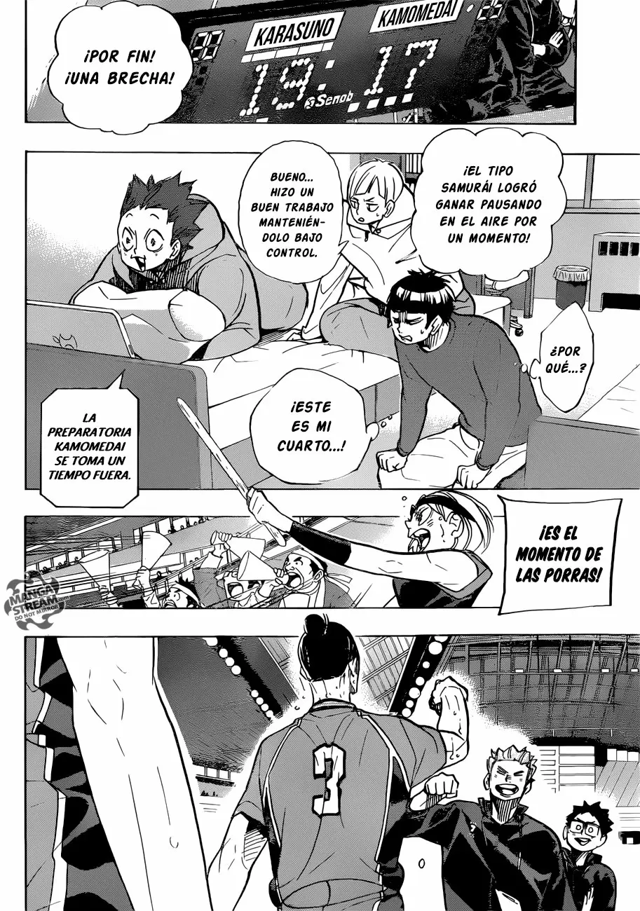 Haikyuu!! capítulo 355, página 3