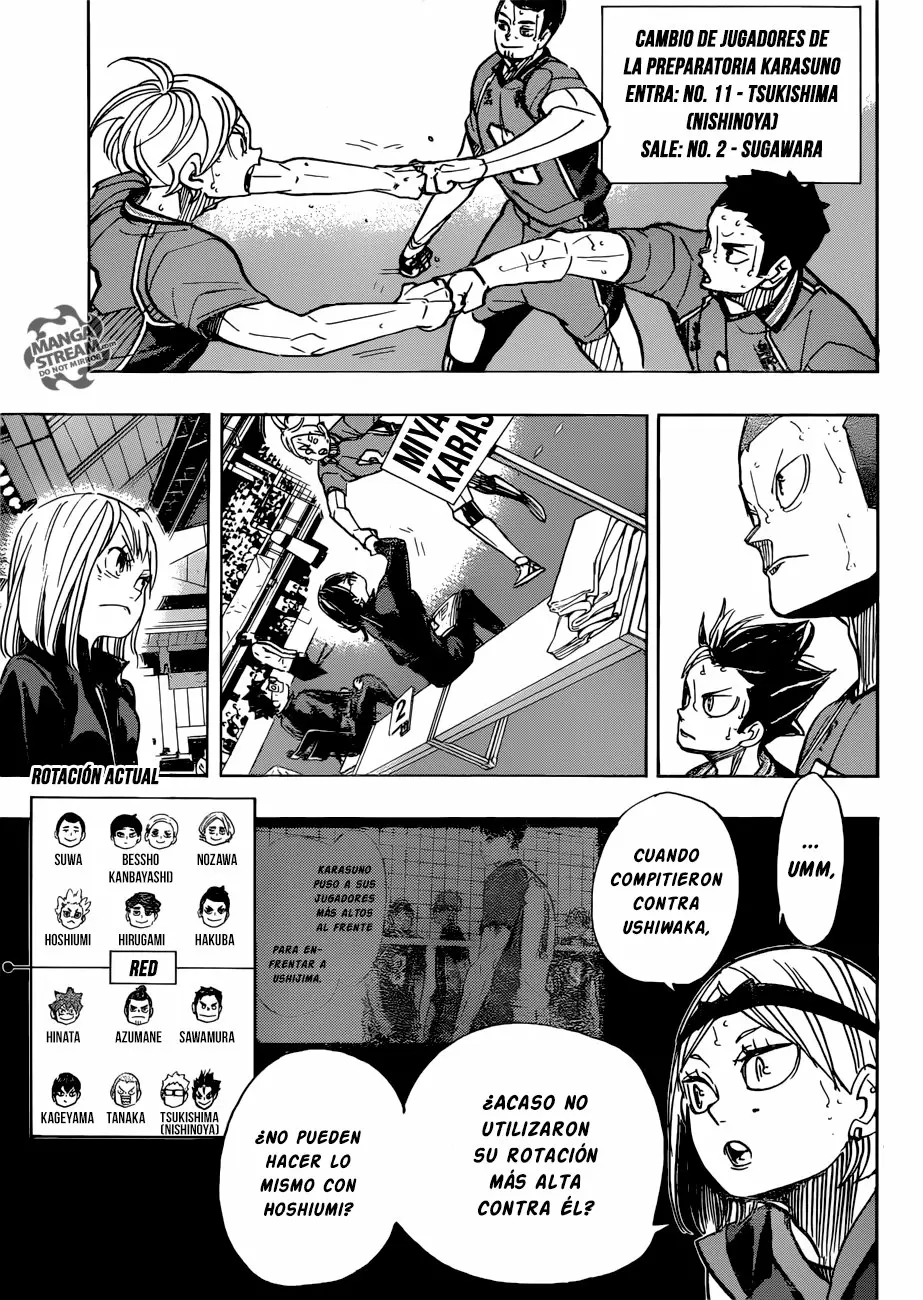 Haikyuu!! capítulo 355, página 8