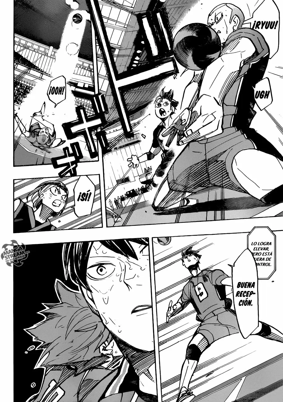 Haikyuu!! capítulo 355, página 14