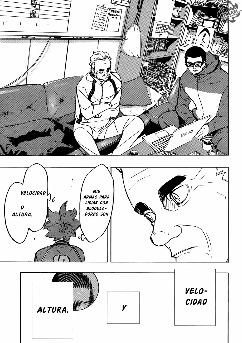 Haikyuu!! capítulo 355, página 15