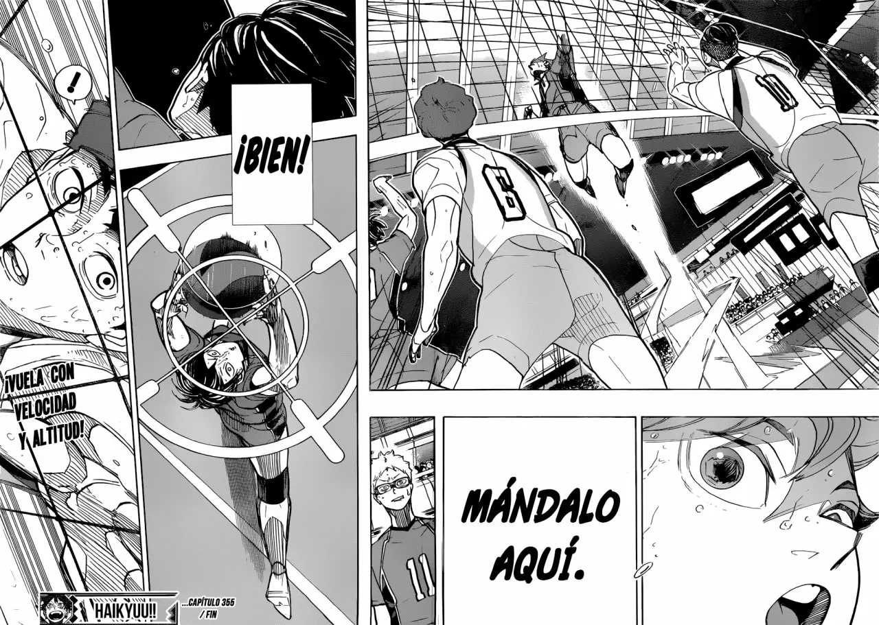 Haikyuu!! capítulo 355, página 17