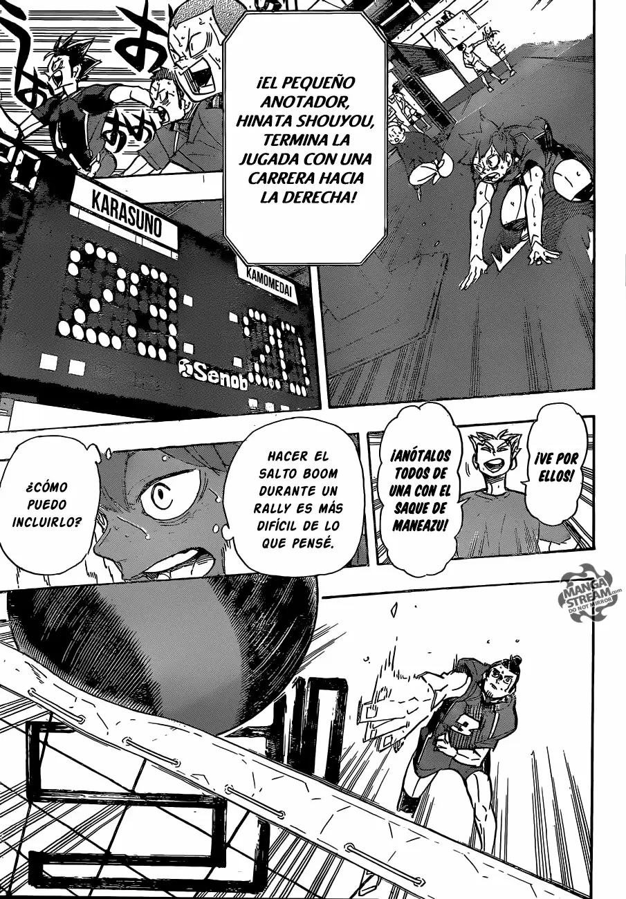 Haikyuu!! capítulo 356, página 12