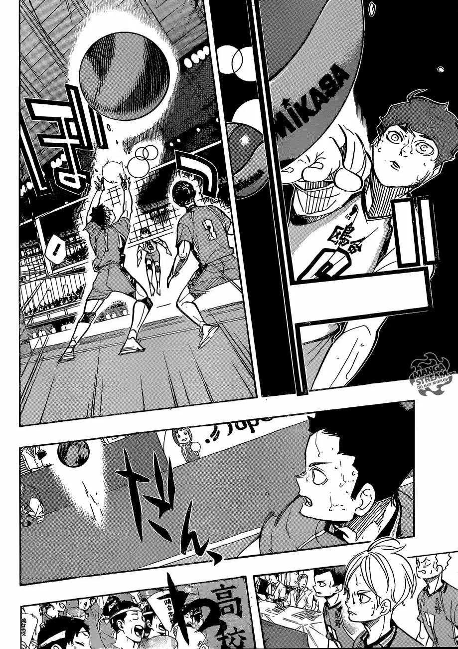 Haikyuu!! capítulo 356, página 16