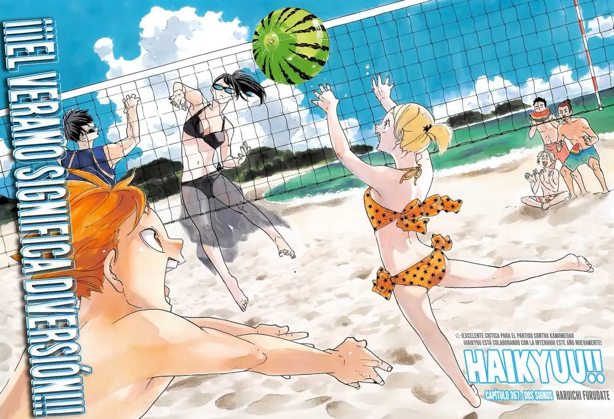 Haikyuu!! capítulo 357, página 2