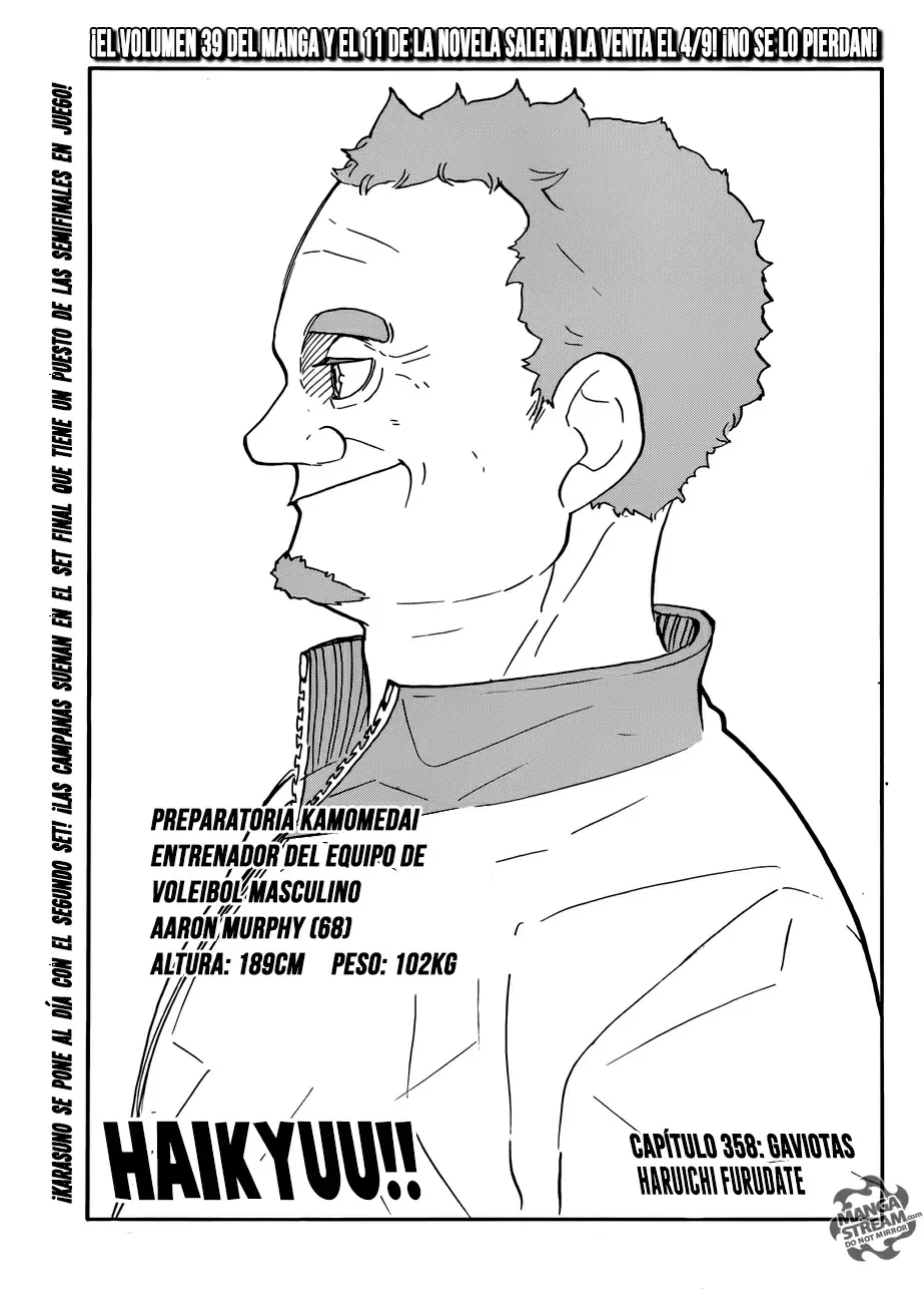 Haikyuu!! capítulo 358, página 2