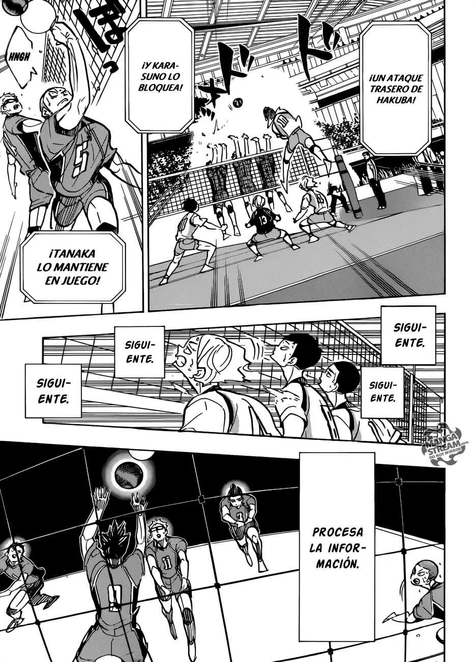Haikyuu!! capítulo 358, página 15