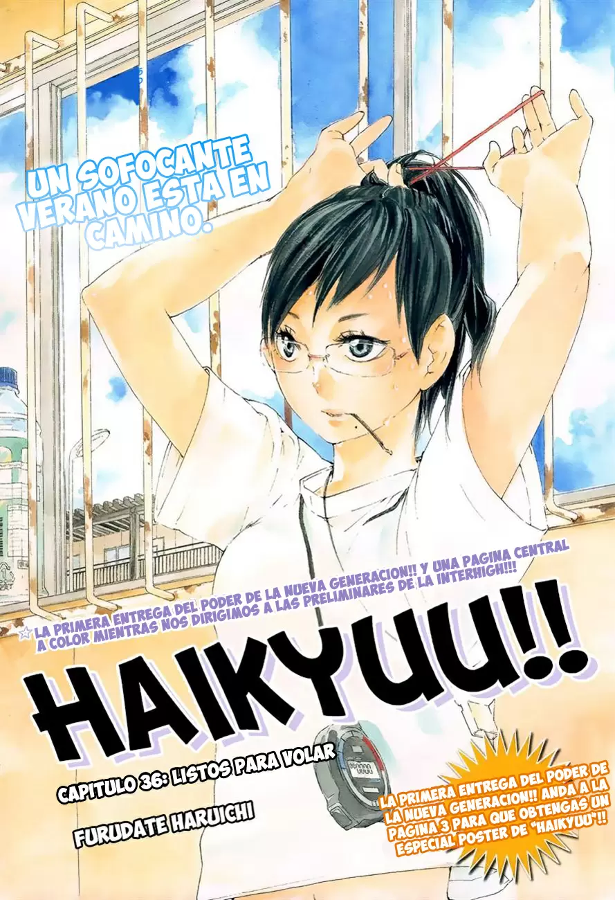 Haikyuu!! capítulo 36, página 2