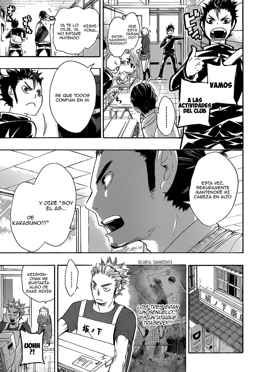 Haikyuu!! capítulo 36, página 9