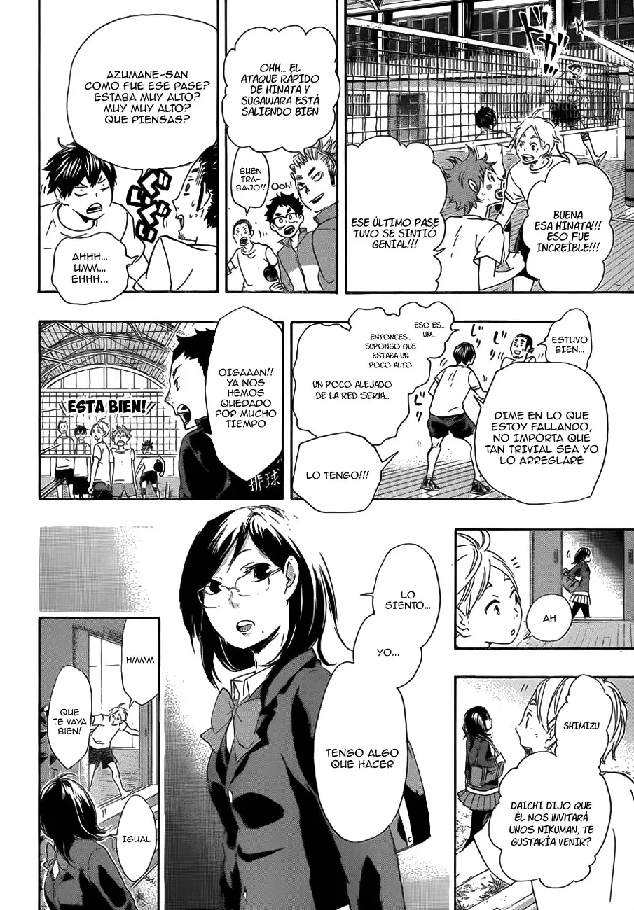 Haikyuu!! capítulo 36, página 12