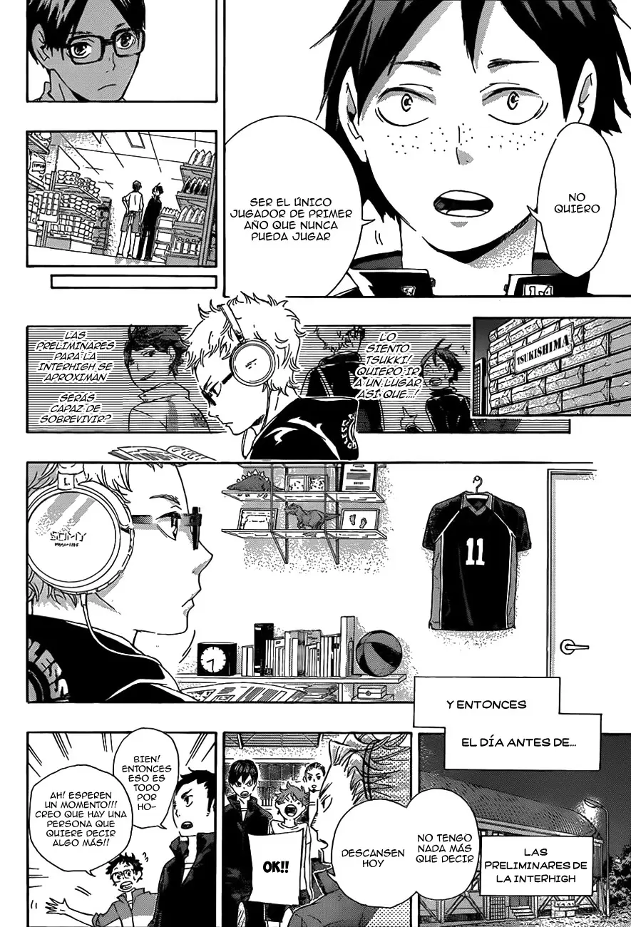 Haikyuu!! capítulo 36, página 14