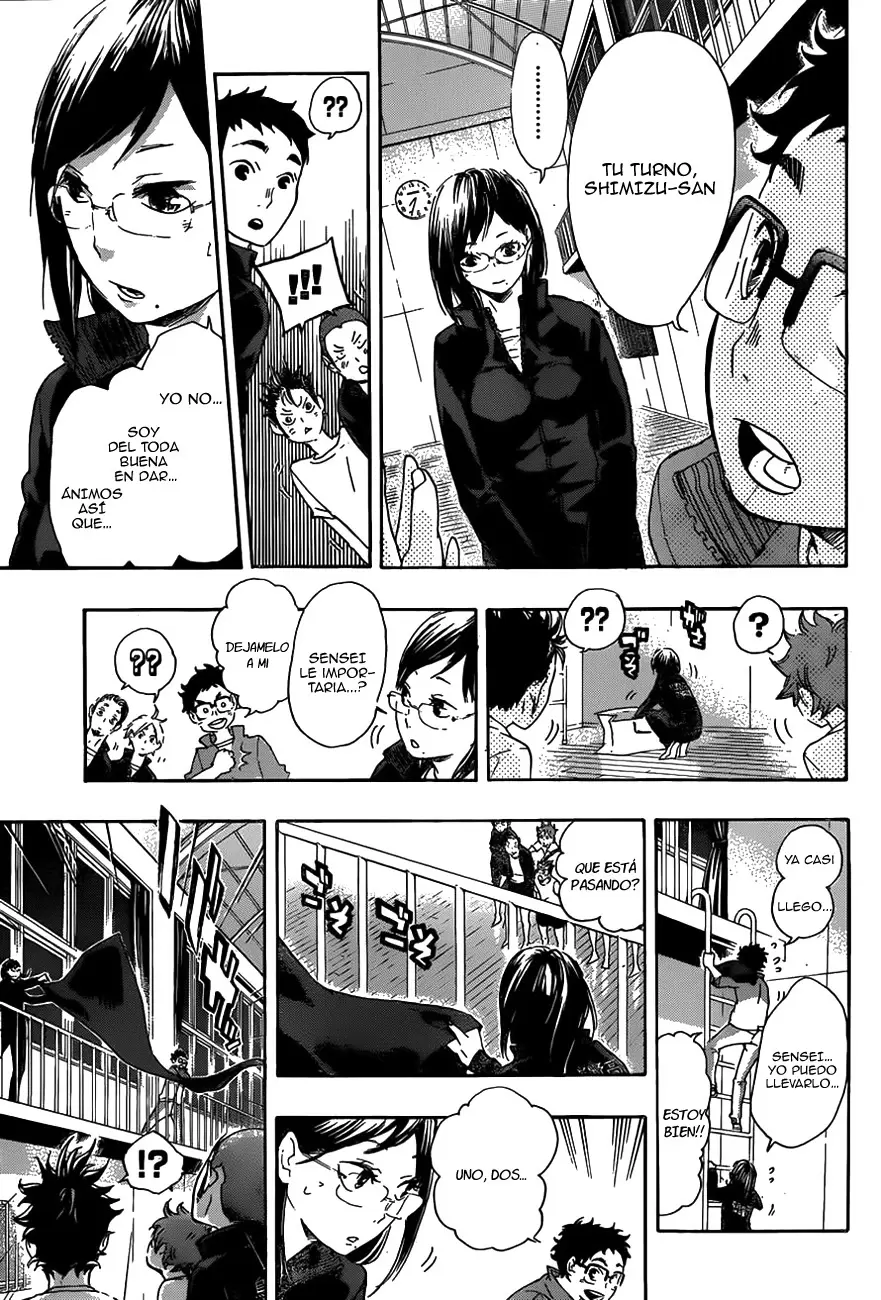 Haikyuu!! capítulo 36, página 15