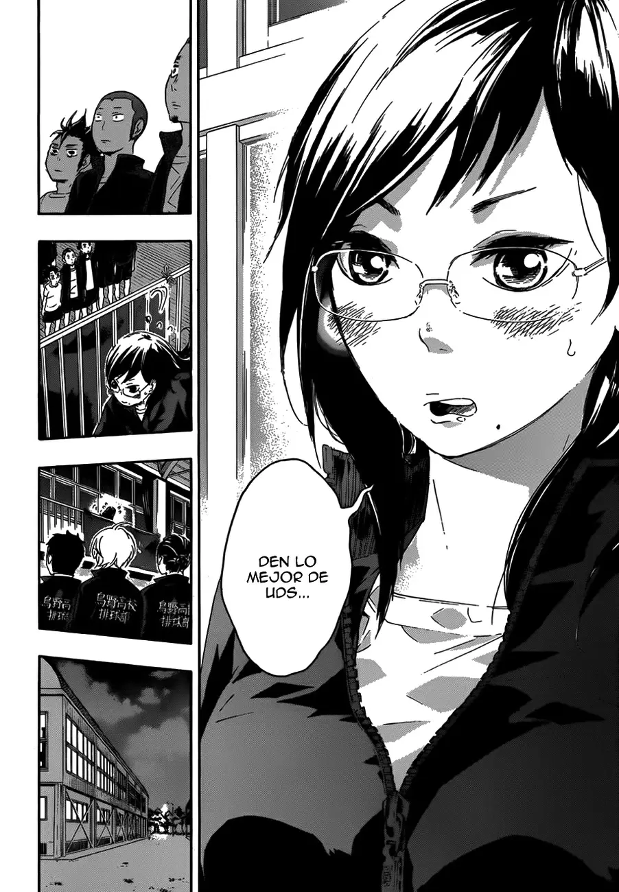 Haikyuu!! capítulo 36, página 17