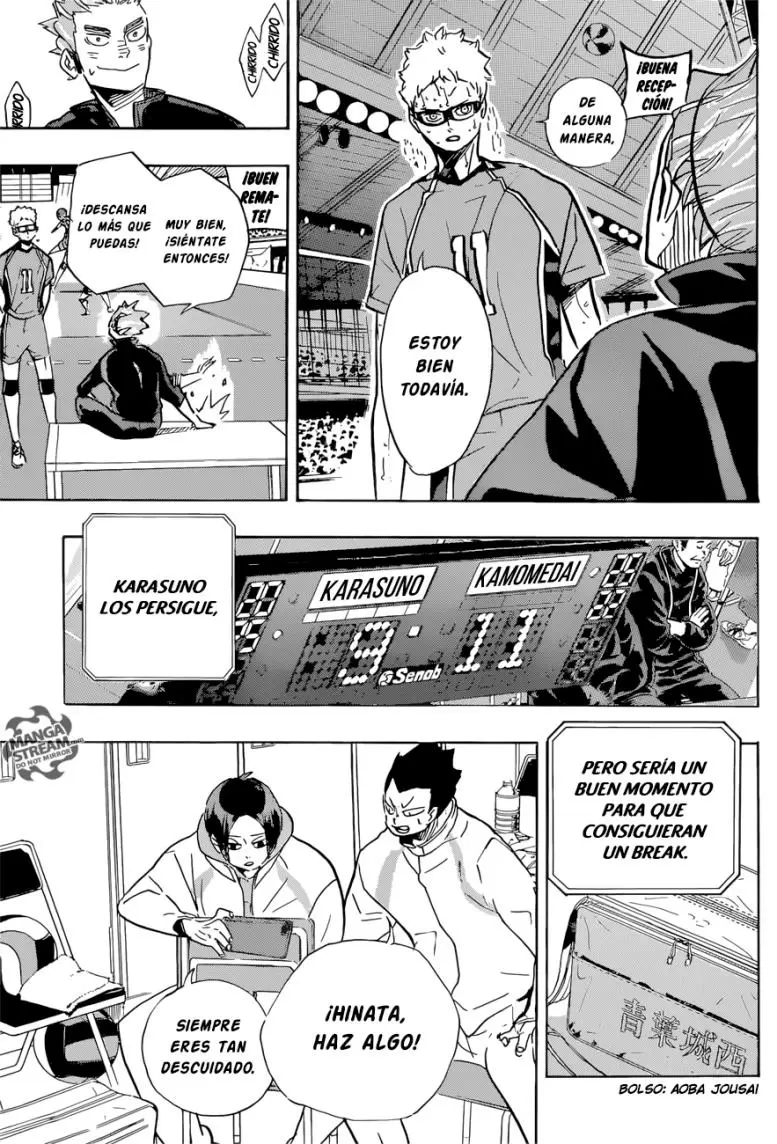 Haikyuu!! capítulo 360, página 5