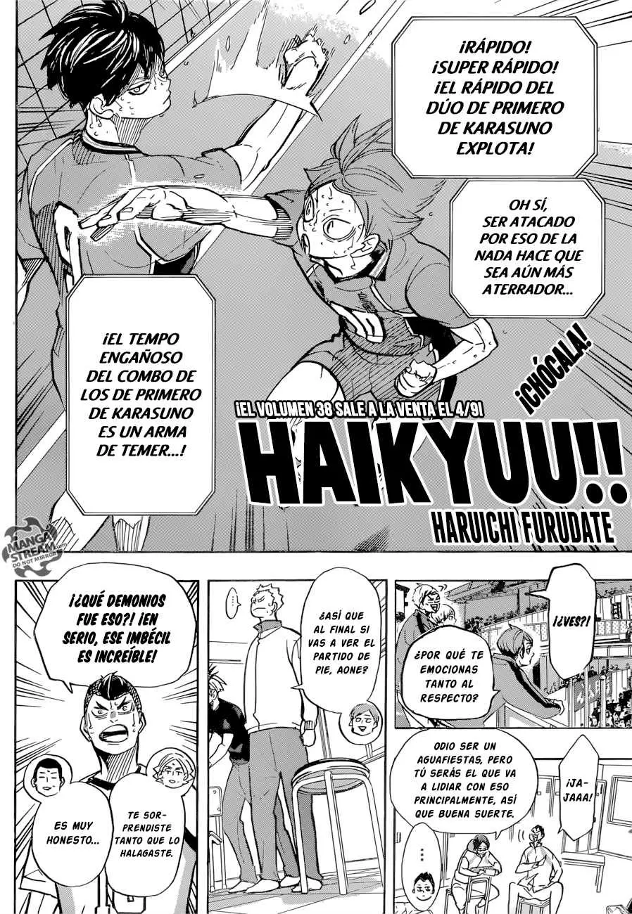 Haikyuu!! capítulo 362, página 2