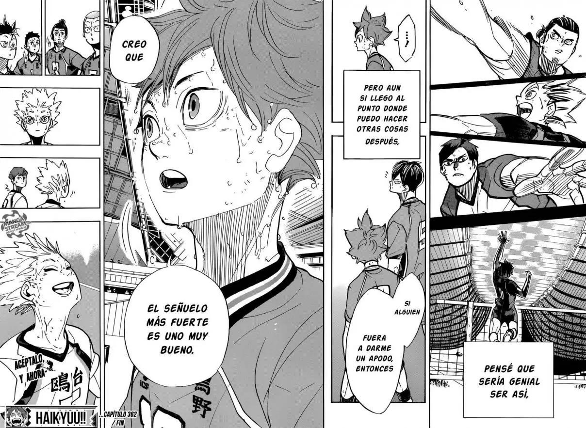 Haikyuu!! capítulo 362, página 17
